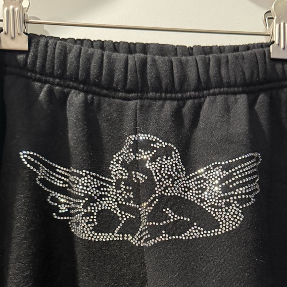 EUC Edikted rhinestone angel sweatpants size Medium - Picture 5 of 5
